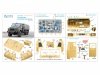 Quinta Studio QD+35160 KrAZ-260 3D-Printed & coloured Interior on decal paper (Takom) (with 3D-printed resin parts) 1/35